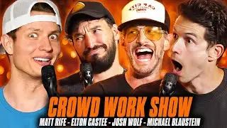 WORST HECKLERS | CROWD WORK SHOW w/ MATT RIFE, JOSH WOLF & MICHAEL BLAUSTEIN (Haunted Homies #39)