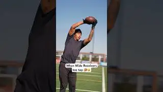 When Wide Receivers toe tap‼️🤣 