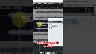 Cubase Essentials (part 3) #shorts