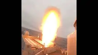 HMS Defender launches Sea Viper missile during exercise Formidable Shield 2023