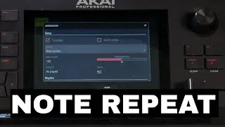 Akai Force Arp - MPC Note Repeat