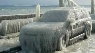 Funny Frozen Car Compilation (Epic Frozen Car Fails) - DDOF
