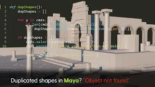 How to solve Maya's duplicated shape nodes error