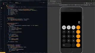 Build an iPhone Calculator using HTML CSS & JavaScript