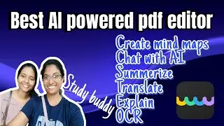 Best AI Powered pdf editor 👩‍🎓Mind maps| Anotate | chat with AI | Summerize|Explain| with Discount
