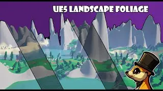 Unreal Engine 5 Landscape - Now its Foliage time.