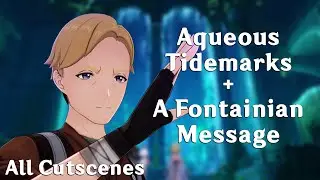 Aqueous Tidemarks | Genshin Impact | Fontaine World Quest Cutscenes (EN/Lumine)