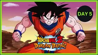 DAY 5 OF THE BRAND NEW GLOBAL DOKKAN ACCOUNT