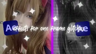 one frame glitch | after effects