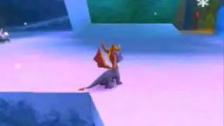 Crystal Glacier - rabbit/bunny stuck in the water