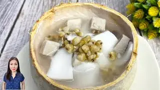 ลูกเดือย เผือก มะพร้าวอ่อน | แม่บ้านอาหารสุขภาพ