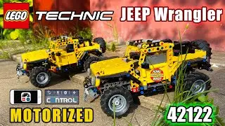 LEGO Technic 42122 Jeep Wrangler MOTORIZED Control+ / ЛЕГО Техник 42122 Моторизированный Control+