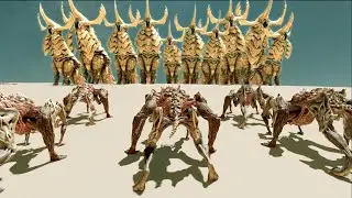 10 Terrormorphs vs 10 Aceles - Starfield