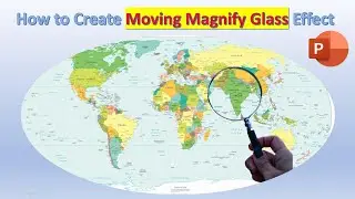 How to create Magnifying Glass Effect in PowerPoint | Morph Transition PowerPoint | Free Download