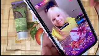 Слайм от Алёнки Стар Би!!! LIKEE!! Супер слайм!