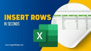 How to Insert Row in Excel (All Methods + Shortcut Guide!)