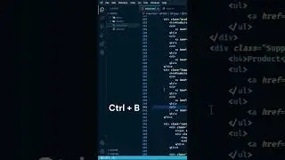 How to open toggle side bar in visual studio code shortcut 2023