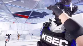 Mirror's Edge Catalyst - How to get in crowd - Funny Glitch