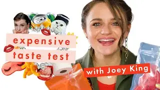 Joey King Shaves a Barbie Head to Prove Her Expensive Taste | Expensive Taste Test | Cosmopolitan