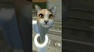 skibidi cat pedro 😅🔥  #skibiditoilet #cat