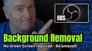 Background Removal in OBS 
