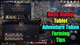 Black Desert Mobile Boss Stamp Tablet Adventure Token Farming Tips