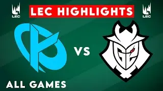 KC vs G2 ALL GAMES Highlights | LEC Grand Finals 2025 | Karmine Corp vs G2 Esports