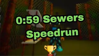 Sewers Beaten in UNDER ONE MINUTE || Roblox Piggy Squad Glitch% Speedrun