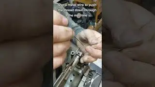 (Ramos Shoe Repair) George the Cobbler: Sewing a Patch onto a Hat