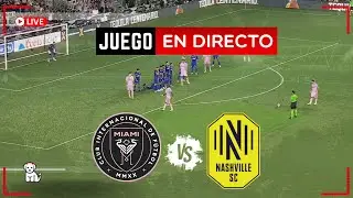 🏆 Inter Miami 0-0 Nashville 🚨 EN VIVO 🚨 MLS 🎤 En ESPAÑOL