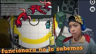 intentando invocar a redd el😱😰😱 cambia formas de among us sera que funciona mira el video amongusito