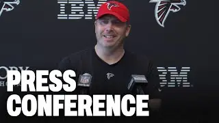 Arthur Smith speaks to the media on team progress during veteran minicamp | Atlanta Falcons | NFL