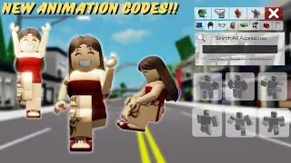 ALL NEW!! SECRET ANIMATION PACK IN BROOKHAVEN ID/CODES - ROBLOX BROOKHAVEN
