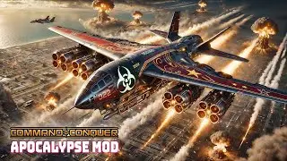 C&C Generals Zero Hour | Apocalypse 2025 Mod - You Won’t Believe the Power of These Nuclear Bombers!