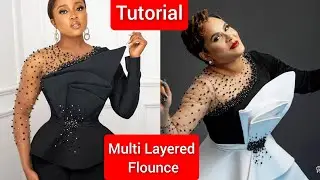 STYLISH MULTI LAYERED FLOUNCE TUTORIAL
