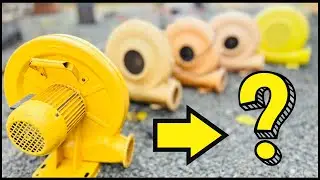 Bouncy House Blower Bars - Trash To Treasure - ASMR Metal Melting - Copper Aluminum Casting