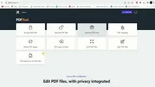 Online PDF Tools/ Online PDF Editor