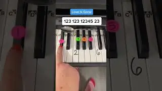 Love Is Gone Piano Tutorial 🥺♥️ 