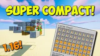 Minecraft 1.16 - ULTRA COMPACT Automatic Bee Farm!