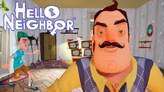 ШОУ ПРИВЕТ СОСЕД!ВОРУЕМ ВЕЩИ У СОСЕДА!ИГРА HELLO NEIGHBOR!