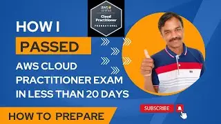 Clear AWS cloud practitioner exam in less time | AWS Cloud practitioner exam - CLF-C01