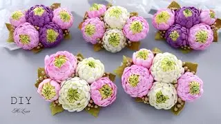 🌸 ЦВЕТЫ ИЗ ФОАМИРАНА 💥 DIY Beautiful Foam Flowers 🌸