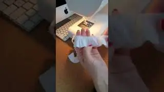 Как сделать сборку на ткани / Рюш своими руками #шитье
