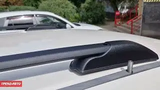 Рейлинги на крышу Honda Odyssey, продольные, установка