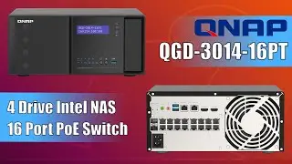 QNAP QGD-3014-16PT Enterprise NAS+ PoE Switch
