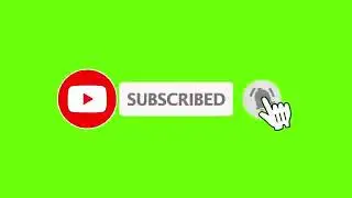 Best Subscribe button green screen