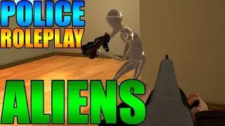 ALIEN ENCOUNTER!! - Gmod POLICE RP Mod 6