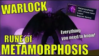 Warlock RUNE of METAMORPHOSIS Guide ALL RACES & PHASES Season of Discovery