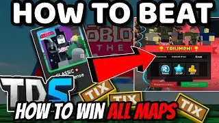 How to BEAT the Roblox Classic Event Tower Defense Simulator!!