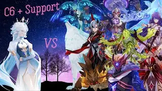 C6 Furina + Supports VS every Weekly Boss (no food/healing)